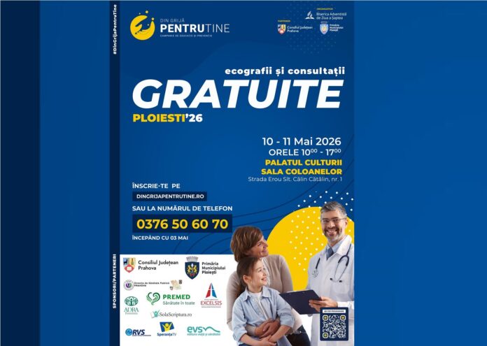afis campanie analize gratuite ploiesti