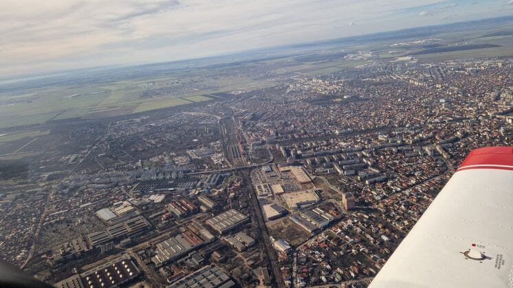 ploiesti din avion