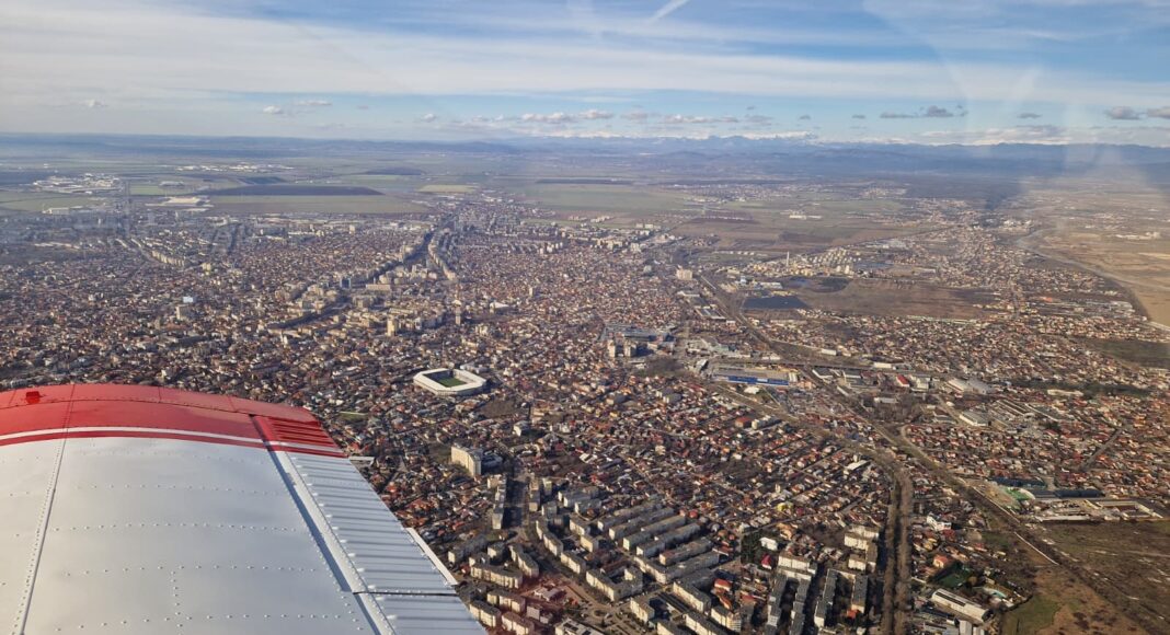 ploiesti din avion