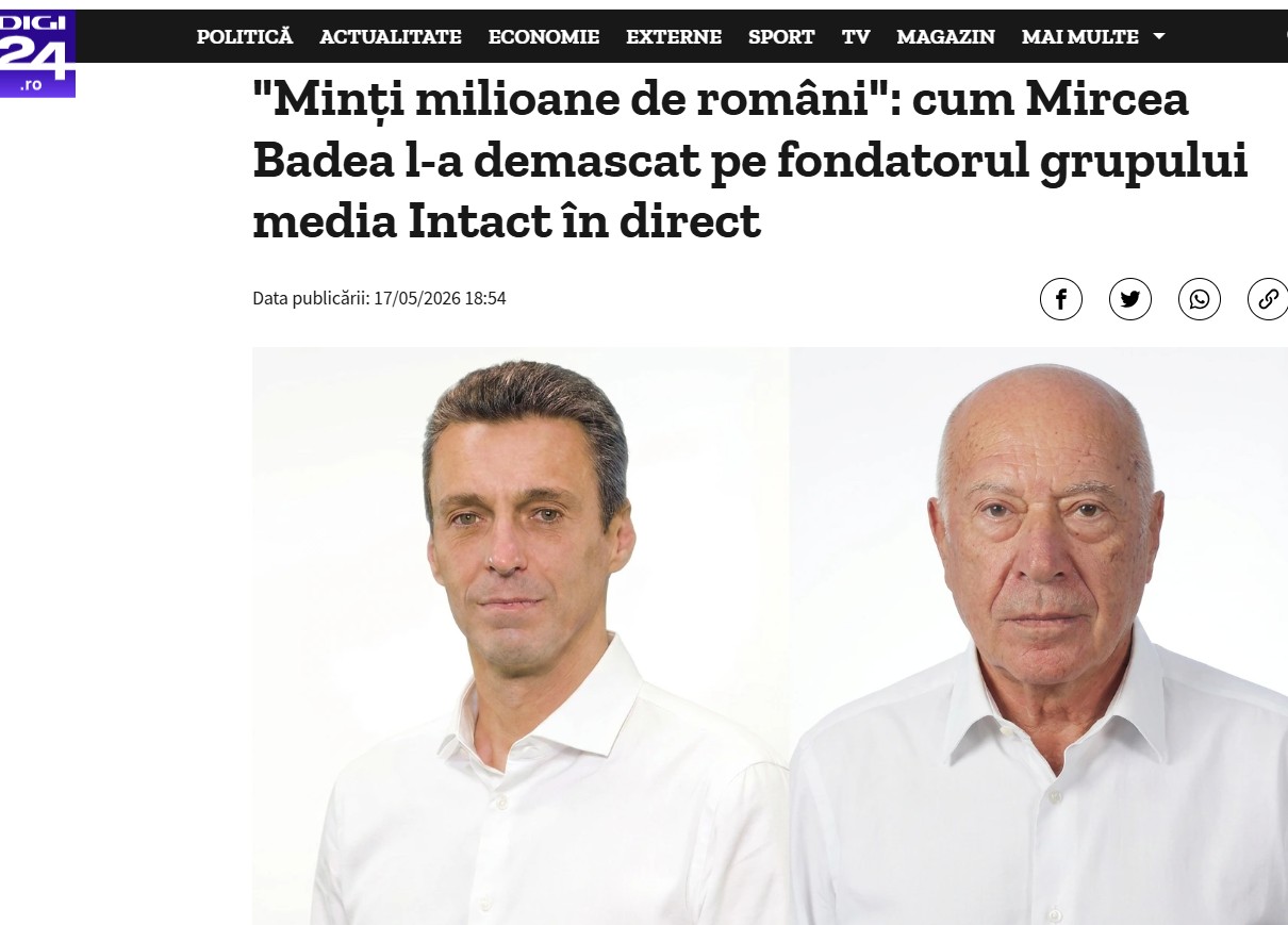 dan voiculescu si mircea badea