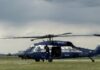 Show-ul aviatic de la Strejnic, Avioane și Motoare, văzut de sus. Imagini spectaculoase surprinse din elicopterul MAI elicopter minister interne