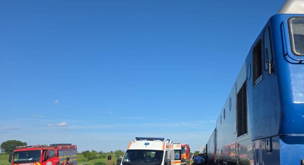 accident feroviar găești