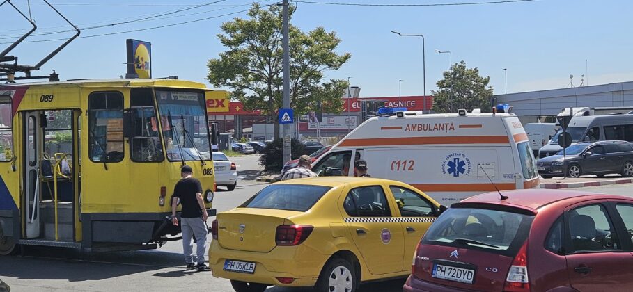 accident tramvai ploiesti soseaua vestului