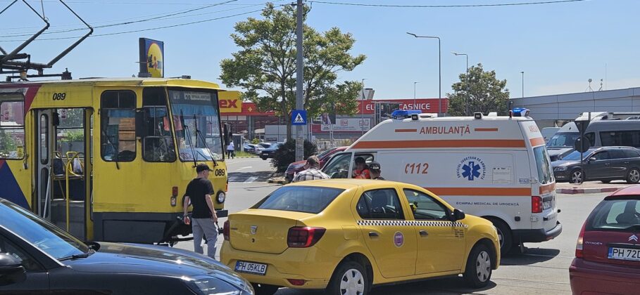 accident tramvai ploiesti soseaua vestului