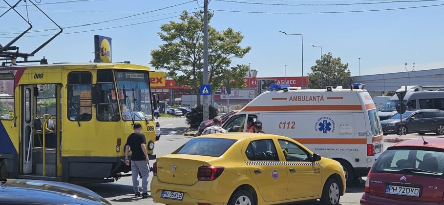 accident tramvai ploiesti soseaua vestului