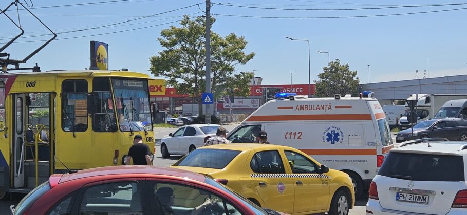 accident tramvai ploiesti soseaua vestului
