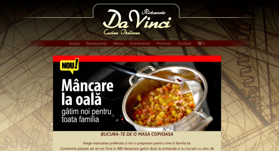 da vinci mancare la oala