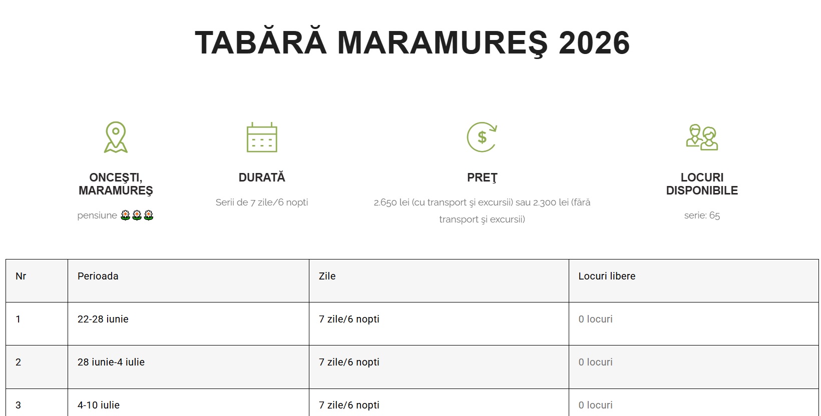 tabara maramures