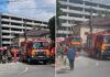 Incendiu la un autoturism în centrul Ploieștiului incendiu Ploiești