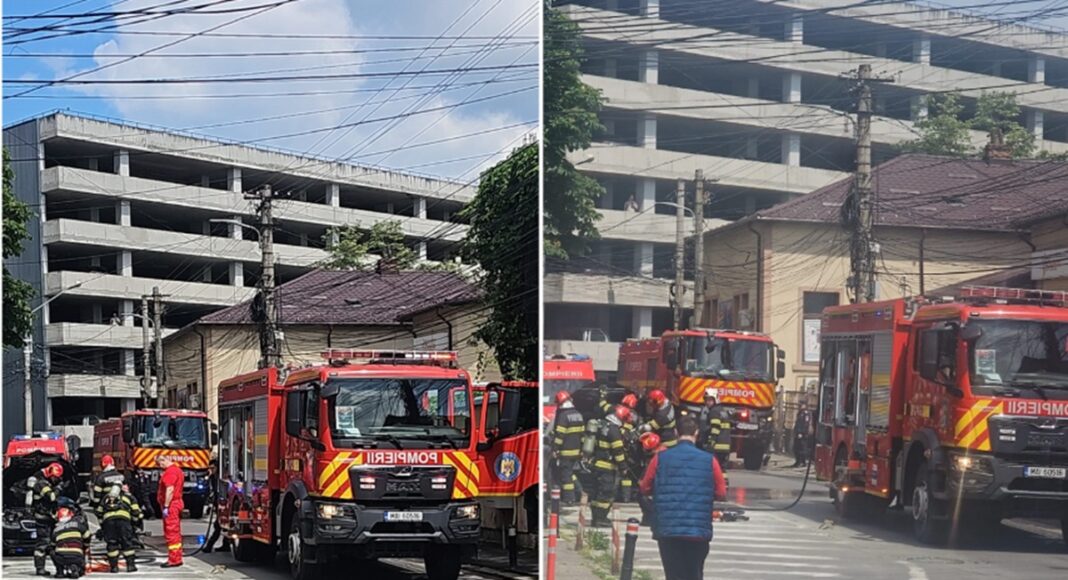 incendiu Ploiești