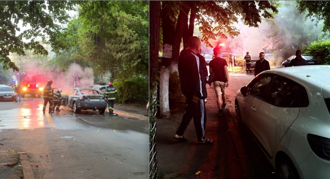 incendiu masina ploiesti