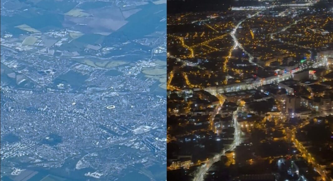 ploiesti din avion