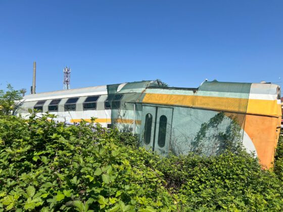 vagon abandonat cfr gara de sud ploiesti accident feroviar
