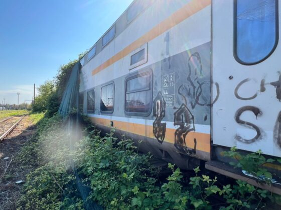 vagon abandonat cfr gara de sud ploiesti accident feroviar