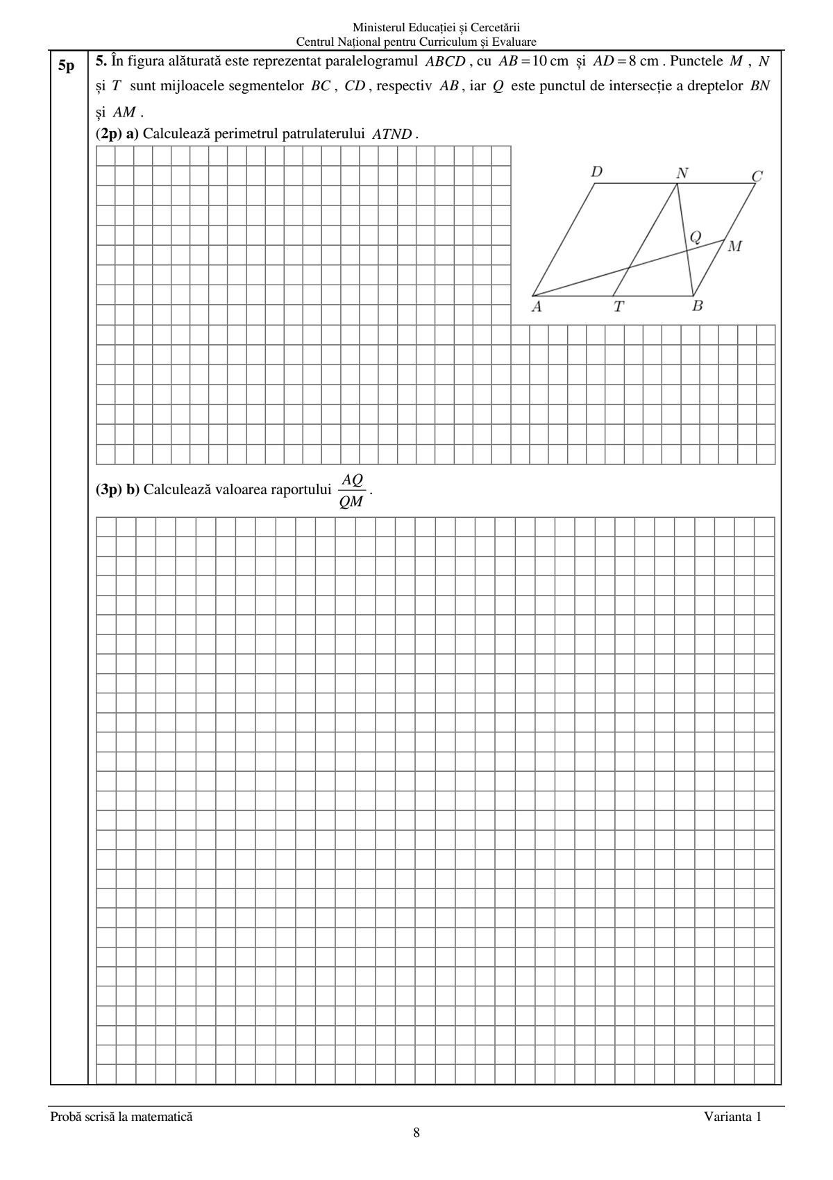 subiecte matematica