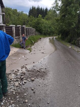valea doftanei dupa furtuni 2026