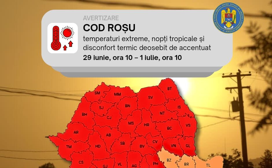 Avertizare caniculă