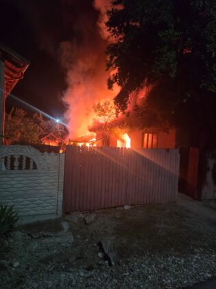 incendiu colceag