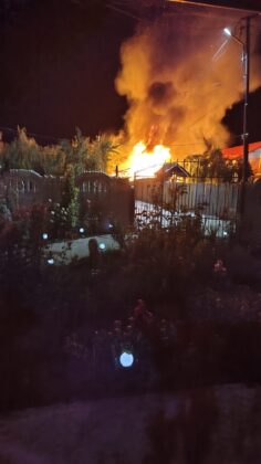incendiu colceag