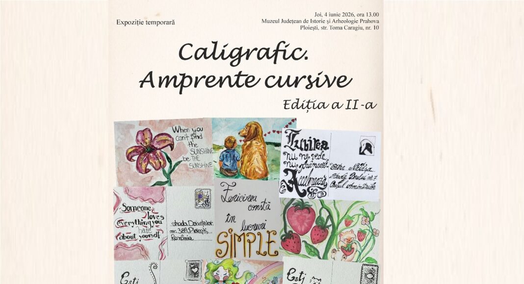afis caligrafie mic