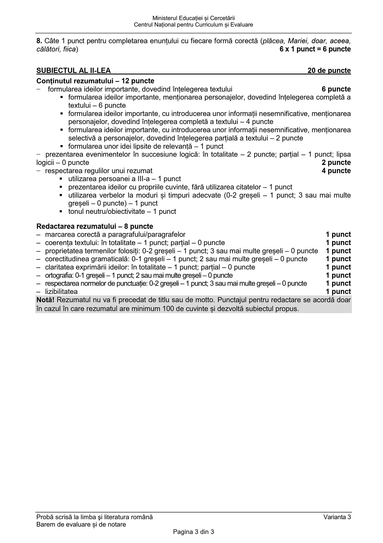 barem evaluare nationala3
