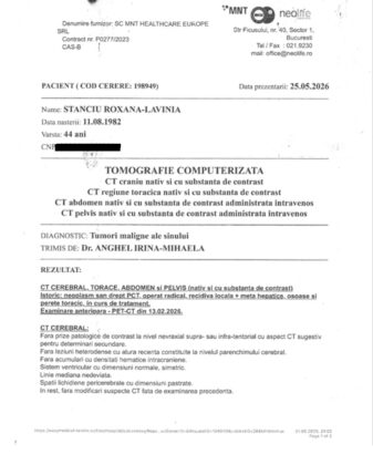 documente medicale lavinia stanciu