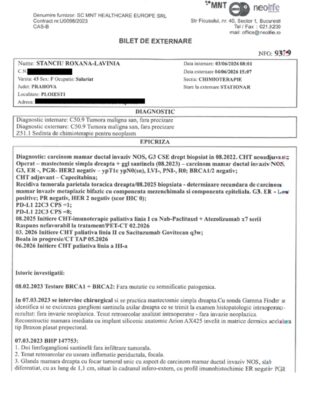 documente medicale lavinia stanciu