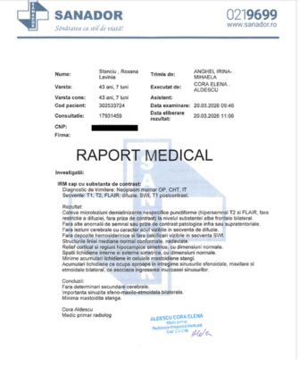 documente medicale lavinia stanciu