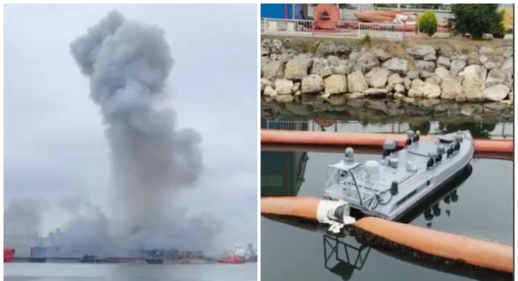 explozie drona constanta