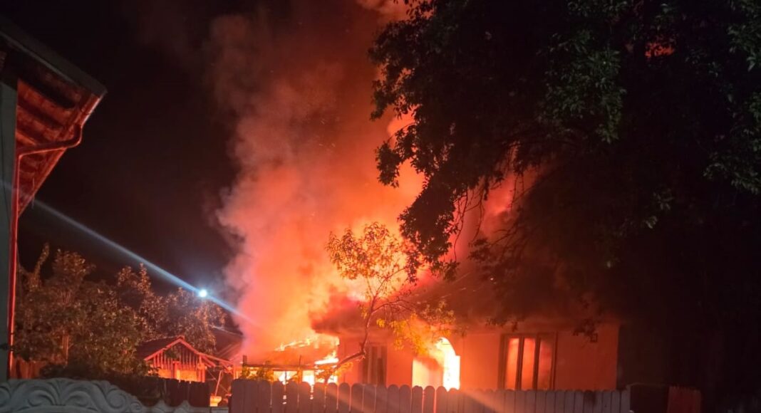 incendiu colceag