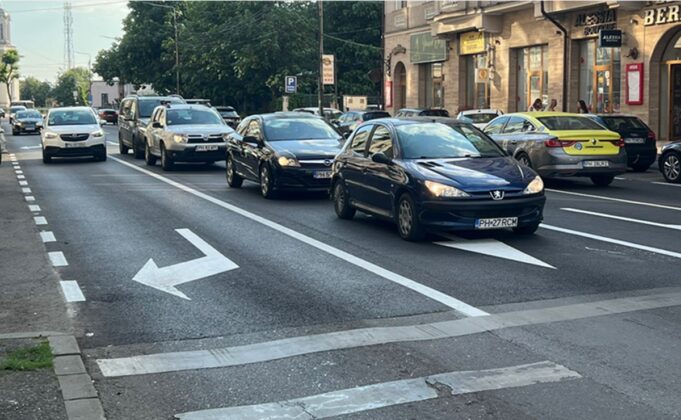 marcaje rutiere strada Take Ionescu Ploiești