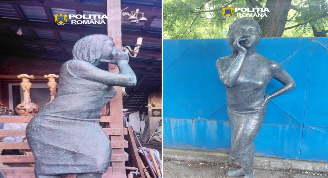 statueta bronz