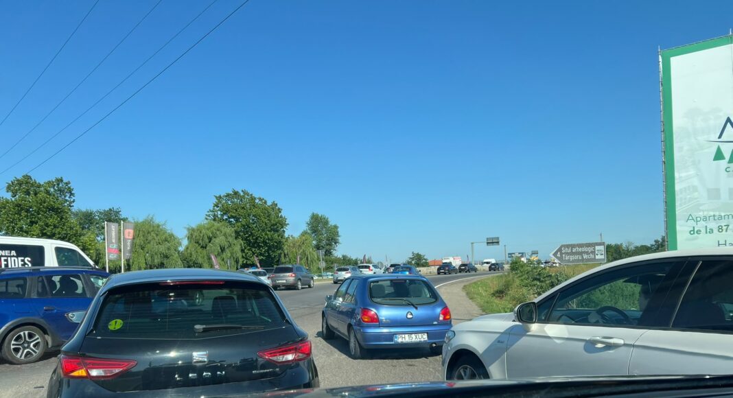 coloana masini centura vest ploiesti