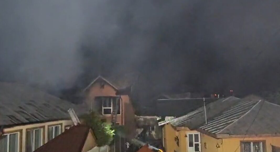 incendiu brazi