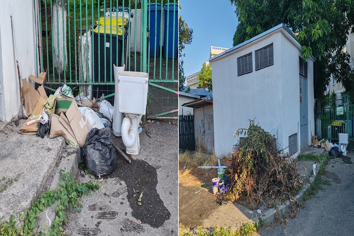 Au ajuns să abandoneze și vase de toaletă pe străzile din Ploiești. Un nou semnal de alarmă din cartiere