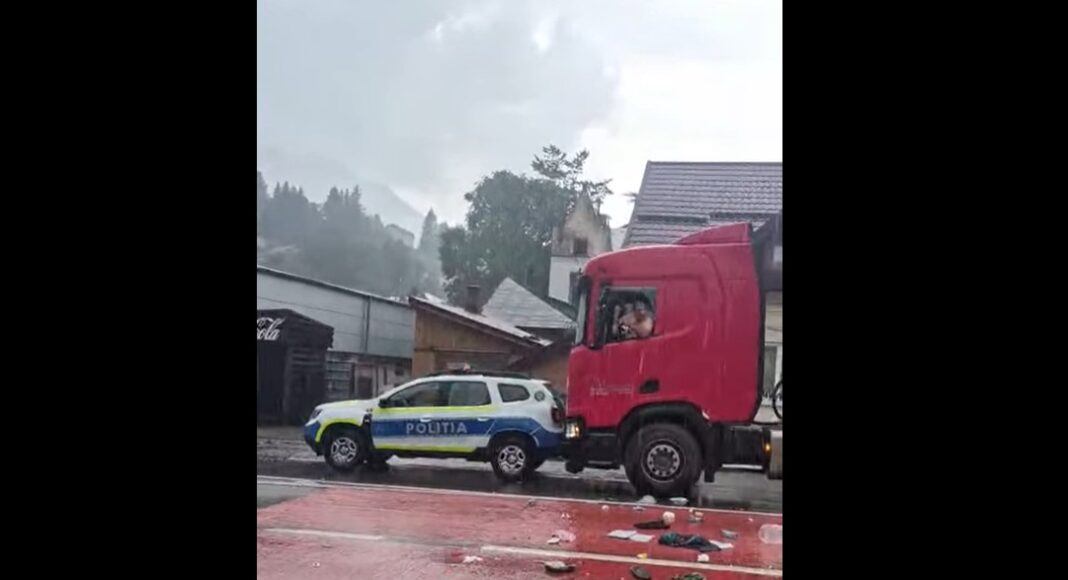 sofer camion scandal dn 1 busteni
